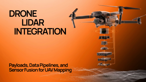 Drone LiDAR Integration: Payloads, Data Pipelines, and Sensor Fusion for UAV Mapping Drone LiDAR Integration: Payloads, Data Pipelines, and Sensor Fusion for UAV Mapping